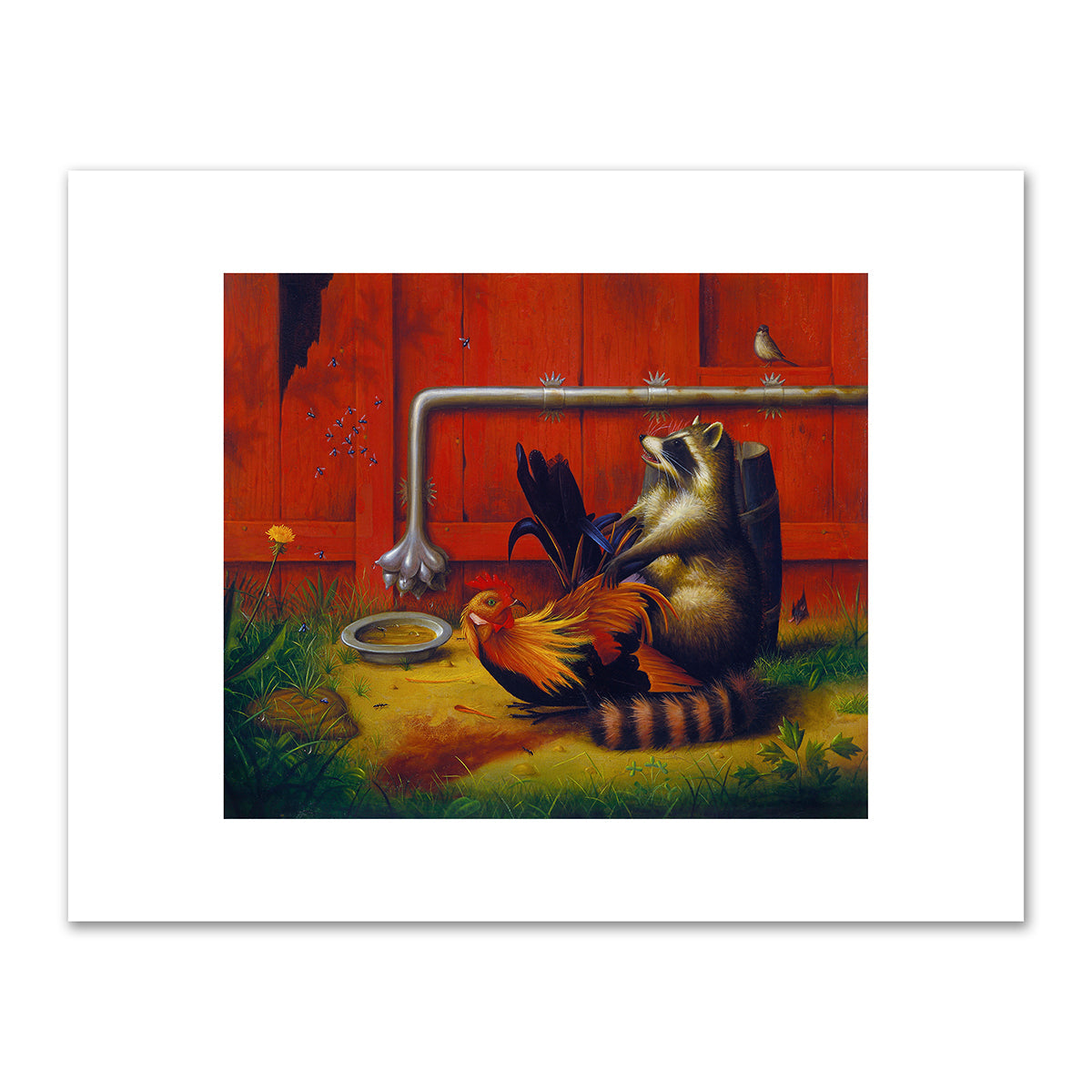 Barnyard Scene by Alexis Rockman