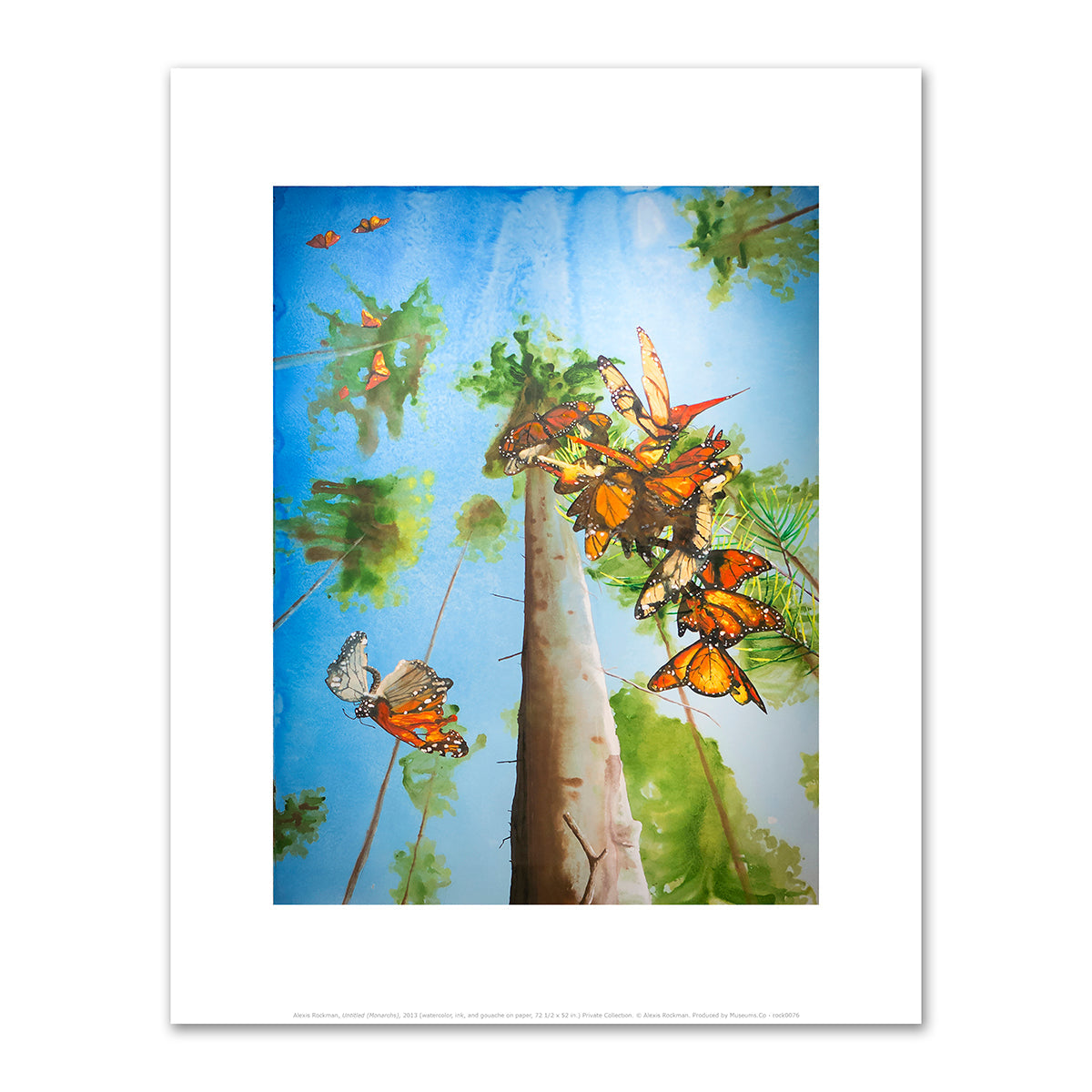 Untitled (Monarchs) by Alexis Rockman