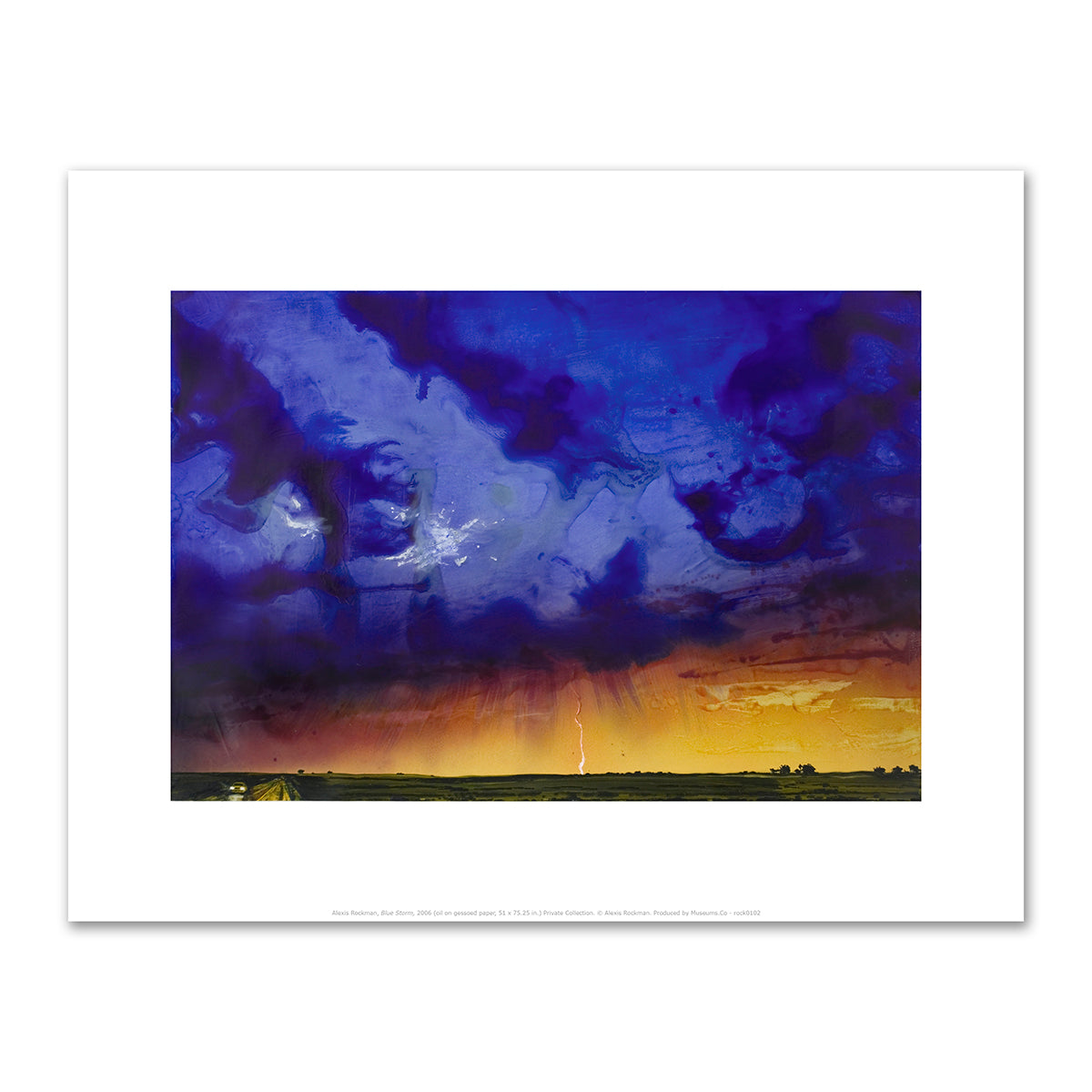 Blue Storm by Alexis Rockman