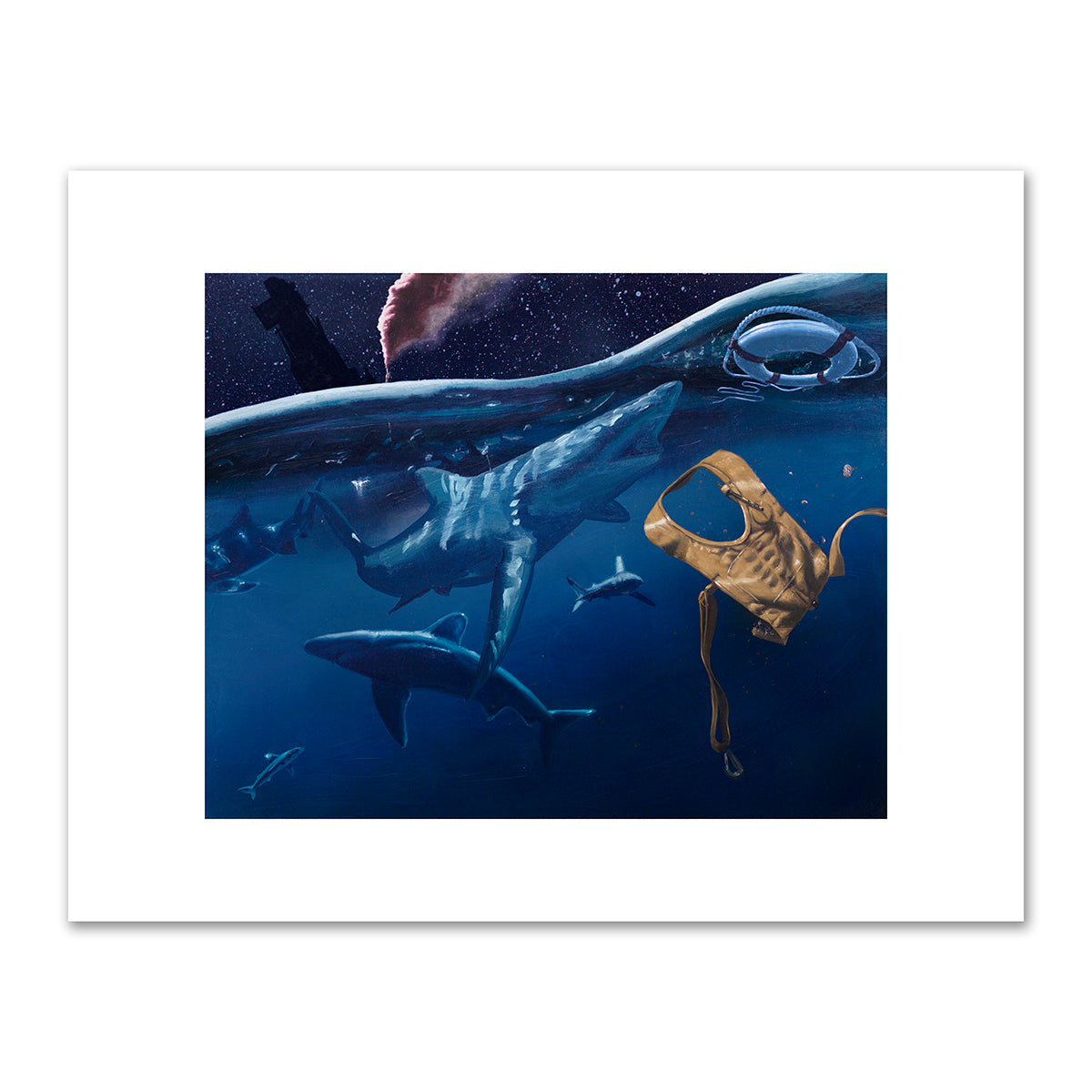 USS Indianapolis by Alexis Rockman