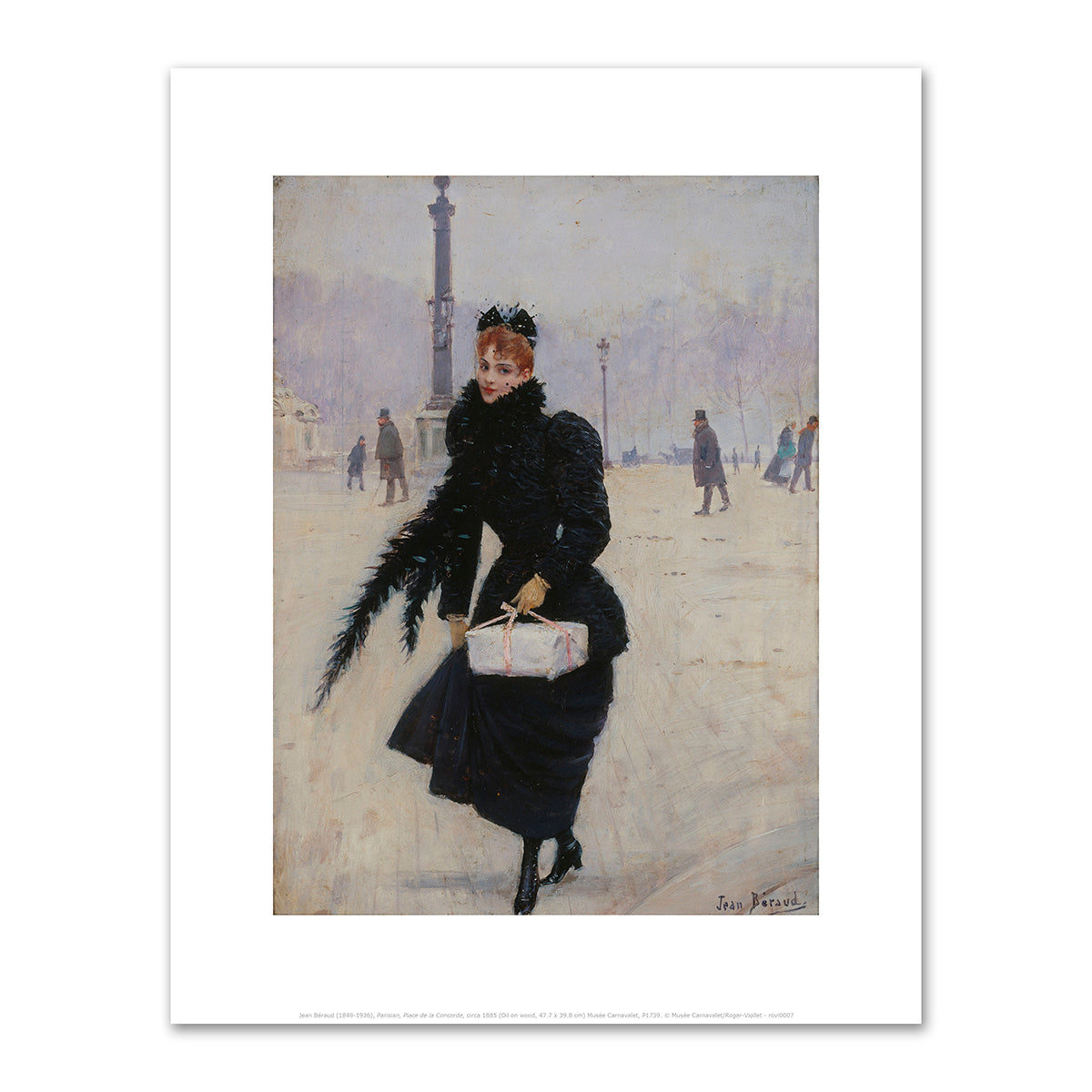 Parisian, Place de la Concorde by Jean BÃ©raud
