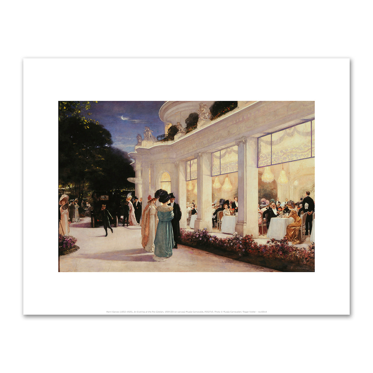 An Evening at the Pre-Catelan by Henri Gervex