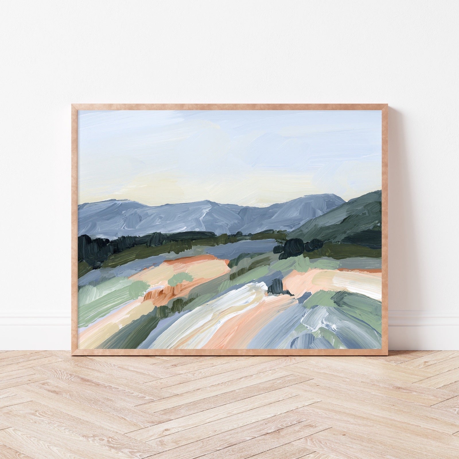 "Run to the Mountains" Art Print