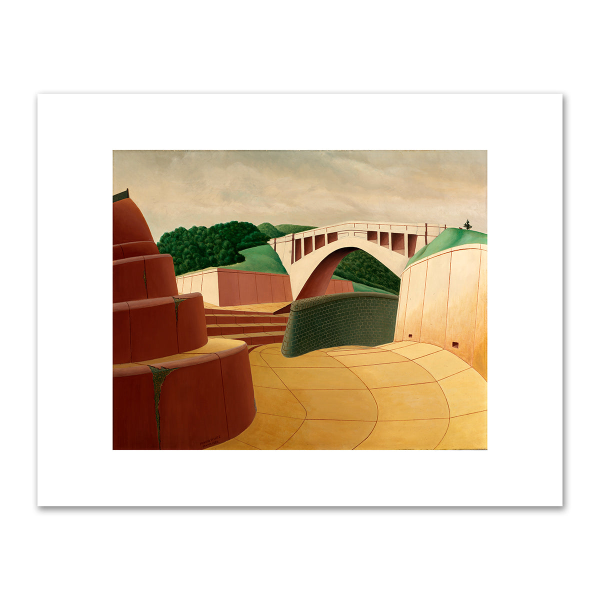 Spillway, Ashokan Dam by Arnold Wiltz