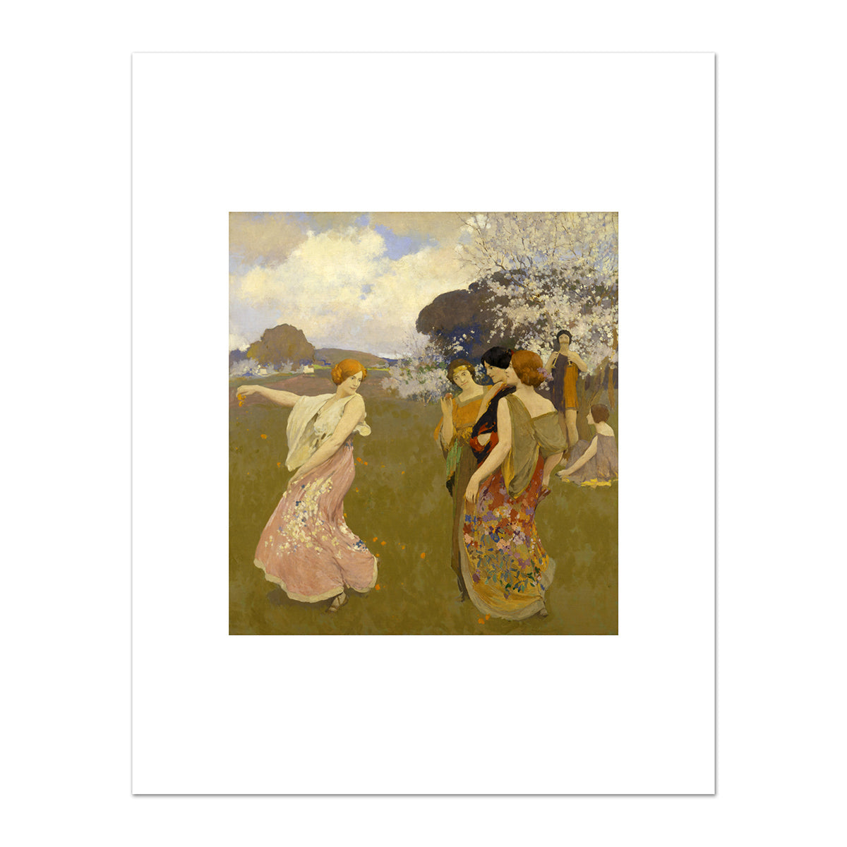 Spring Dance by Arthur Mathews