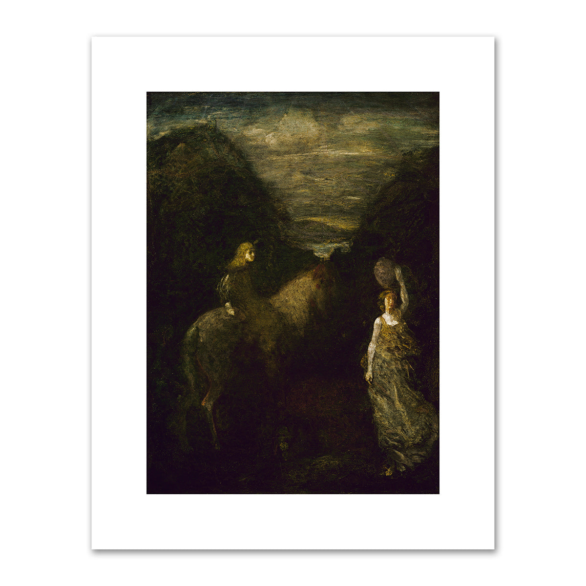 King Cophetua and the Beggar Maid by Albert Pinkham Ryder