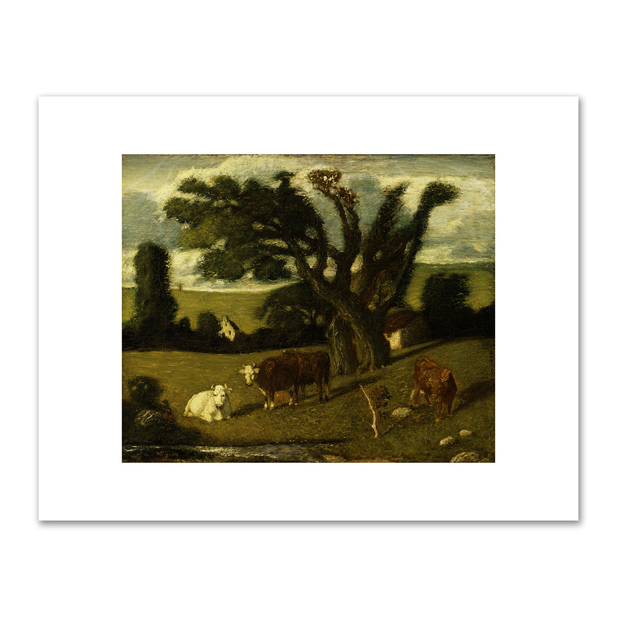 Pastoral Study by Albert Pinkham Ryder