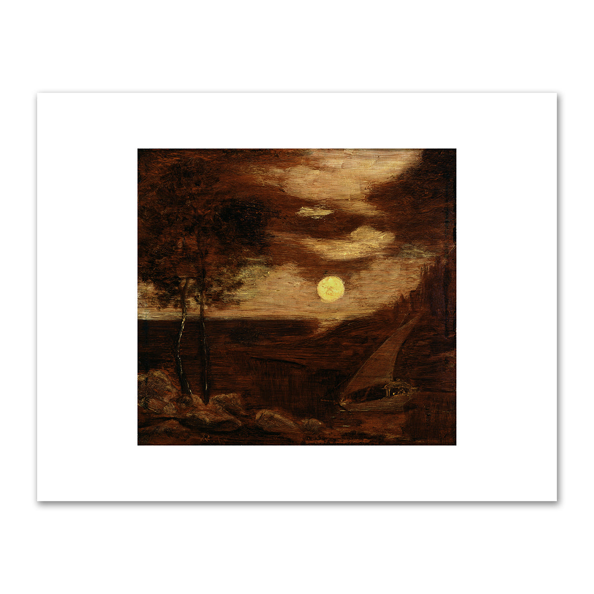 The Lovers' Boat by Albert Pinkham Ryder
