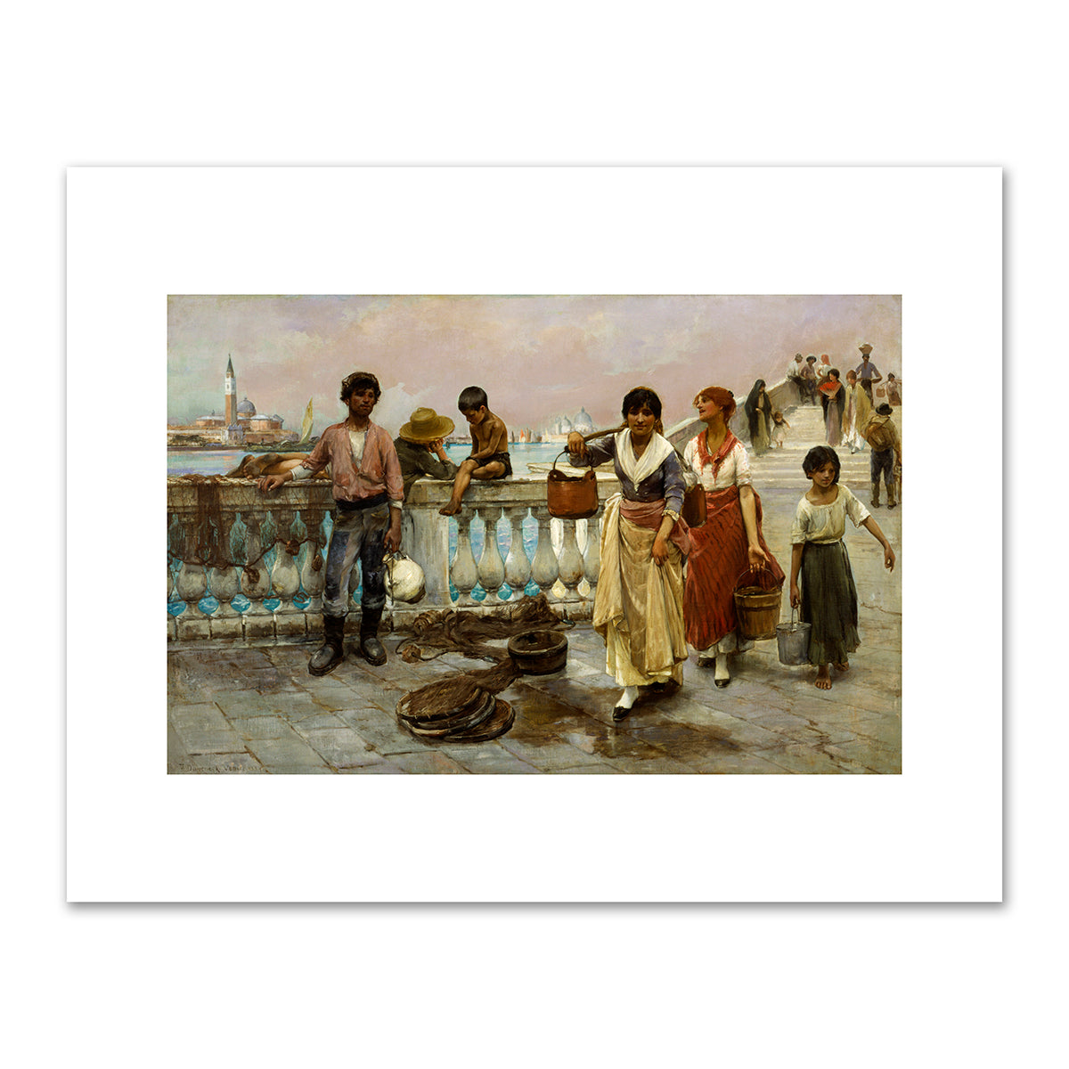 Water Carriers by Frank Duveneck
