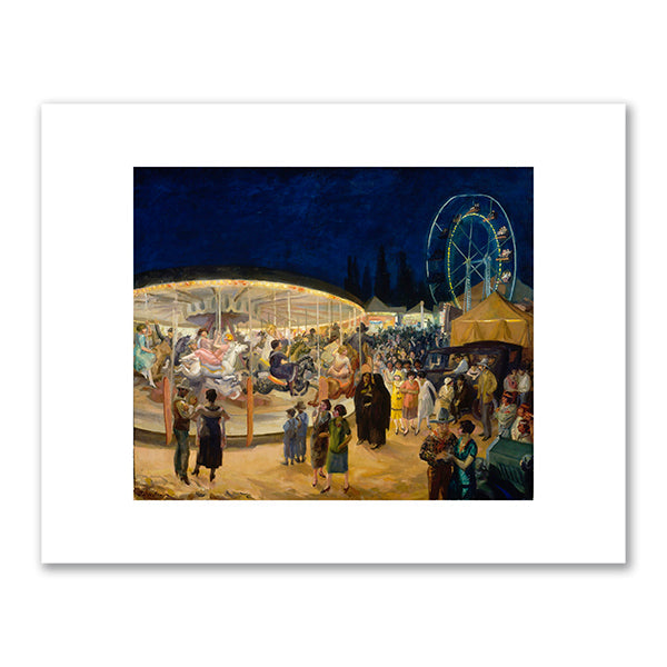 Travelling Carnival, Santa Fe by John Sloan