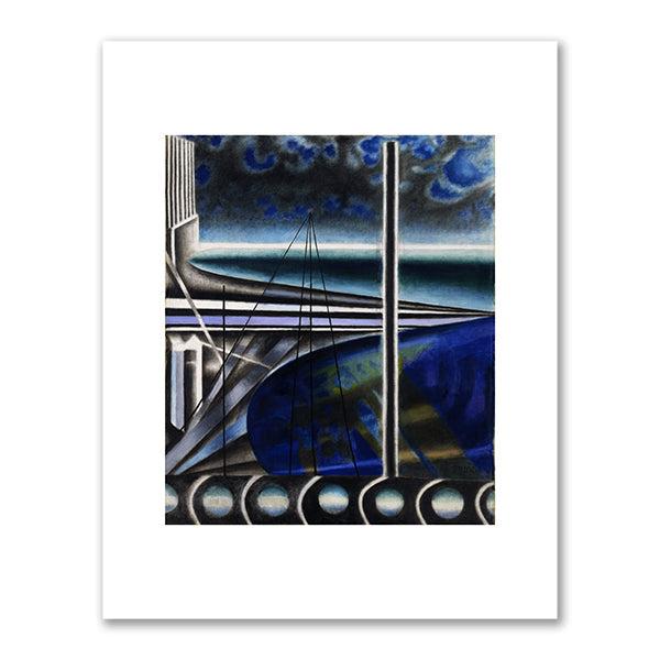 Metropolitan Port by Joseph Stella