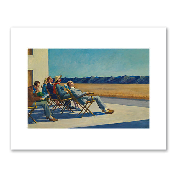 People in the Sun by Edward Hopper