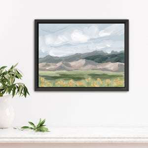 "Sand Dunes in Summer" Art Print