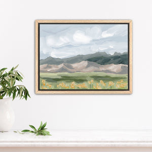 "Sand Dunes in Summer" Art Print