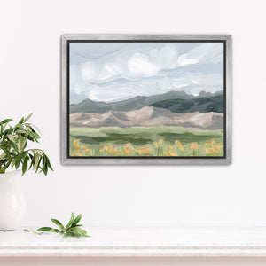 "Sand Dunes in Summer" Art Print
