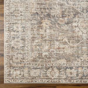 Marlene Medallion Brown 7ft Runner Rug - Livabliss x Becki Owens