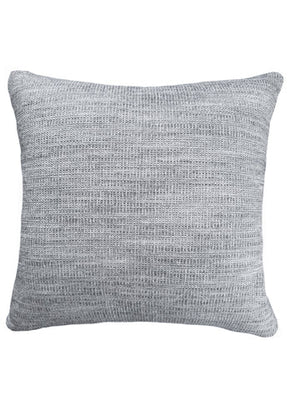 Seaside Smooth Grey Indoor Outdoor Pillow