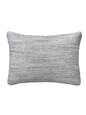 Seaside Smooth Grey Indoor Outdoor Pillow