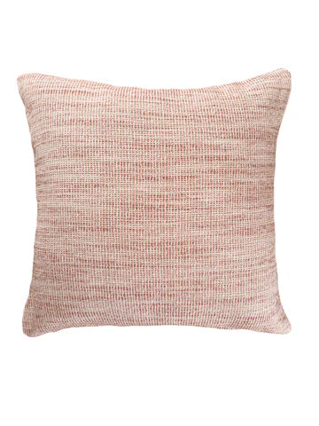 Seaside Smooth Red Indoor Outdoor Pillow 24x24