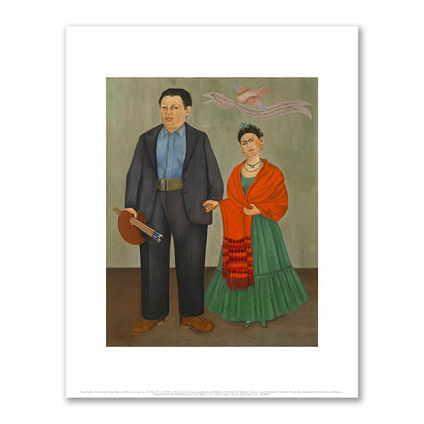 Frieda and Diego Rivera by Frida Kahlo