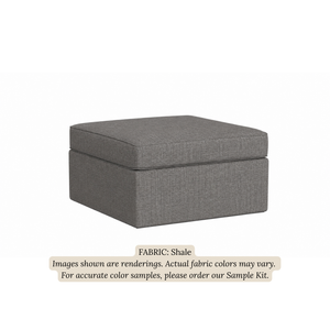 Storage Ottoman with Serving Tray