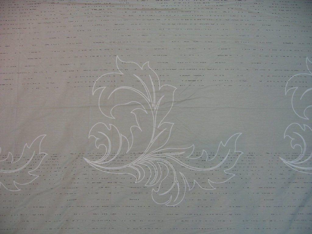 DaDa Bedding Jacquard Paisley Floral Leaves Flat Sheet & Pillow Cases Set - Twin 2-Pieces (FS8197)