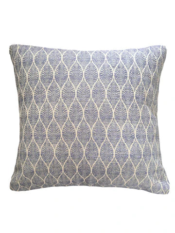 Summer Flora Indigo Indoor Outdoor Pillow