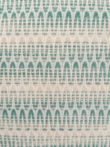 Summer Twist Aqua 24x24 Indoor Outdoor Pillow