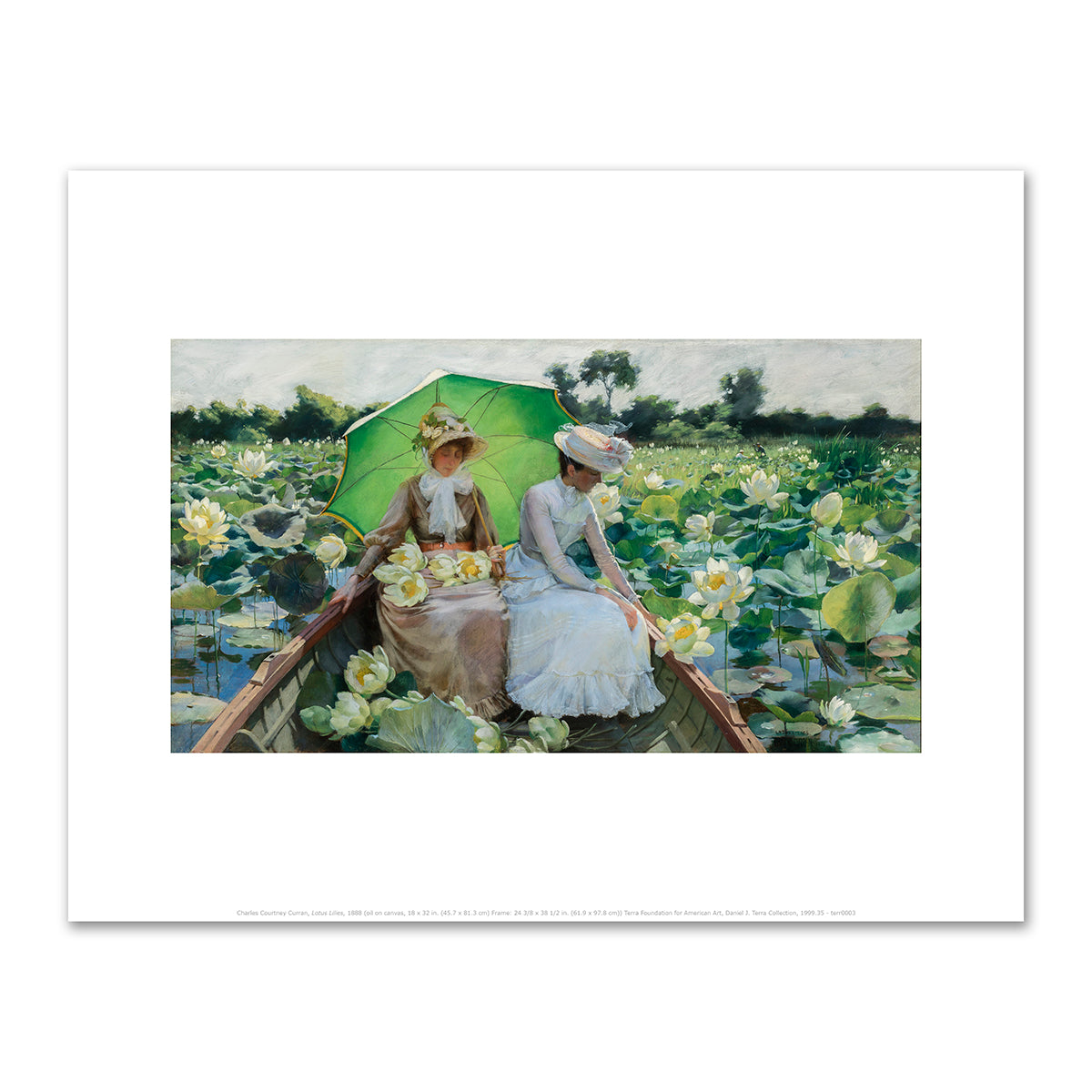 Lotus Lilies by Charles Courtney Curran
