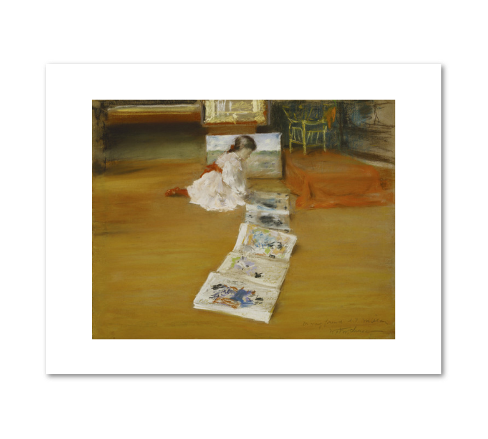 Shinnecock Studio Interior by William Merritt Chase