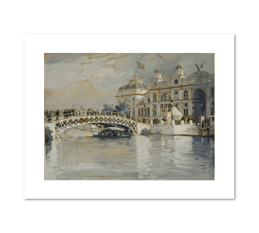 Columbian Exposition, Chicago by Frederick Childe Hassam