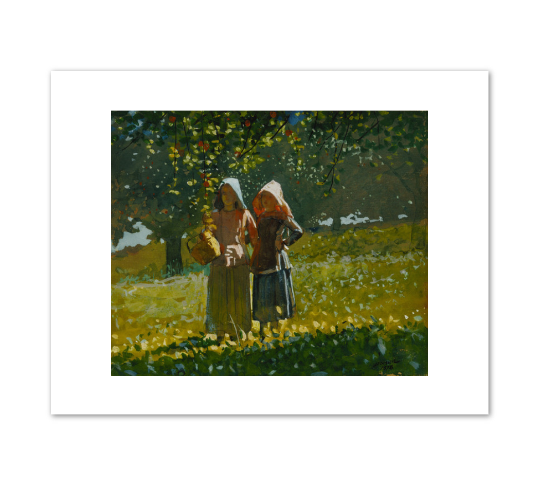 Apple Picking by Winslow Homer