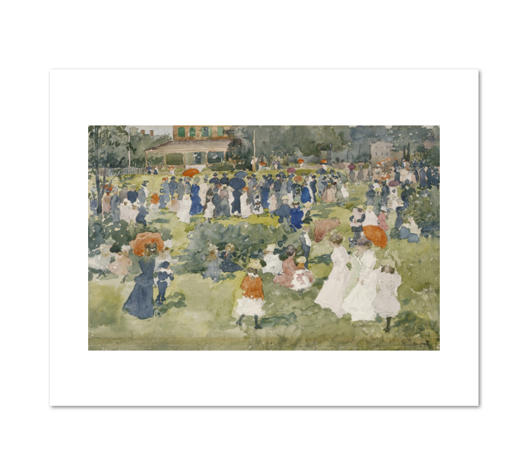 Franklin Park, Boston by Maurice Prendergast