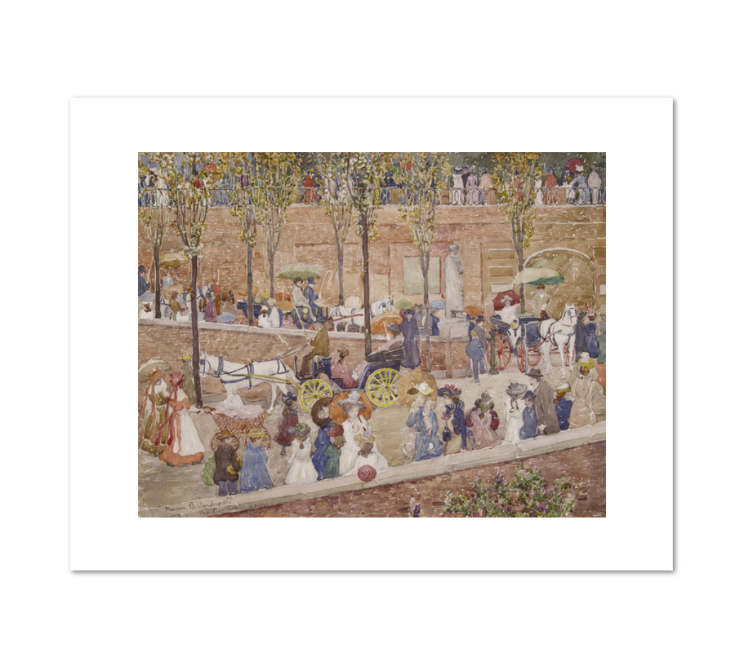 Monte Pincio, Rome by Maurice Prendergast