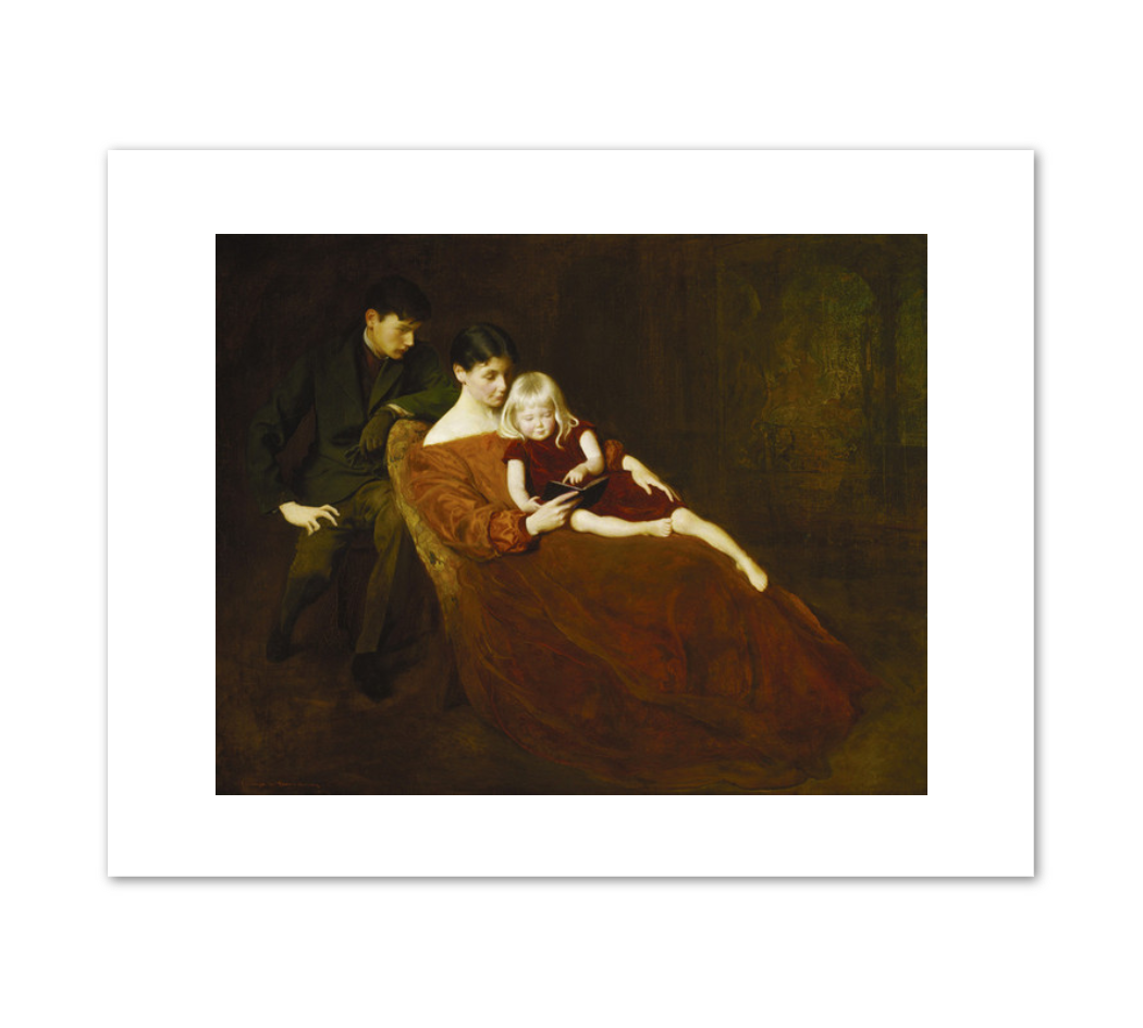 A Family Group by George de Forest Brush