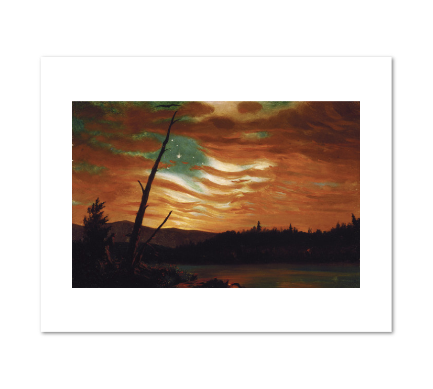 Our Banner in the Sky by Frederic Edwin Church