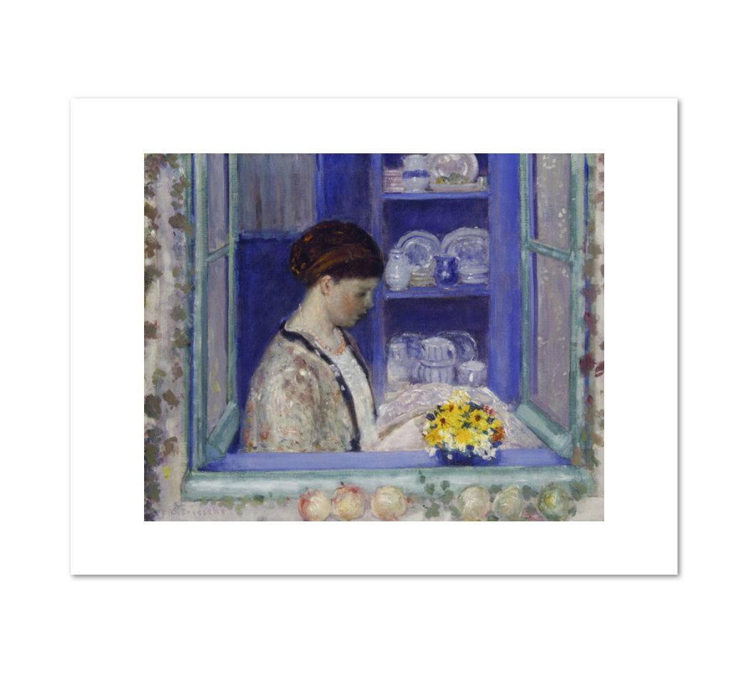 Mrs. Frieseke at the Kitchen Window by Frederick Carl Frieseke