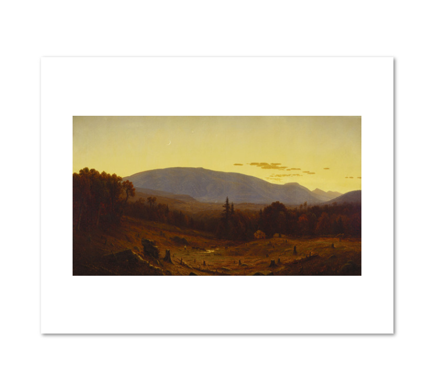 Hunter Mountain, Twilight by Sanford Robinson Gifford