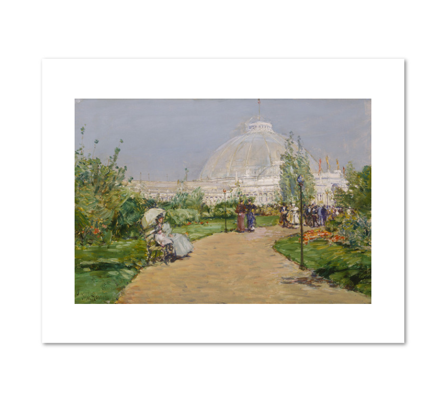 Horticulture Building, World's Columbian Exposition, Chicago by Frederick Childe Hassam