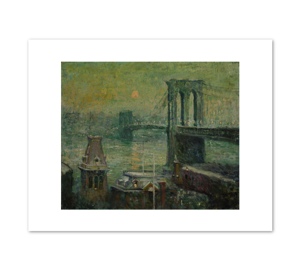 Brooklyn Bridge by Ernest Lawson