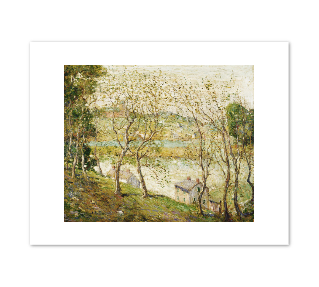 Springtime, Harlem River by Ernest Lawson