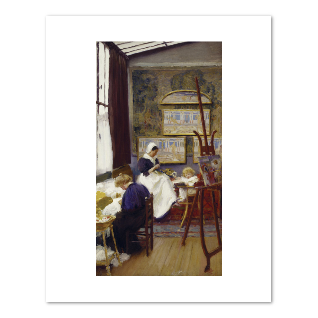 Atelier at Giverny by Frederick MacMonnies