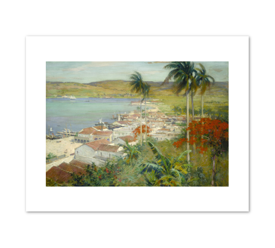 Havana Harbor by Willard Metcalf