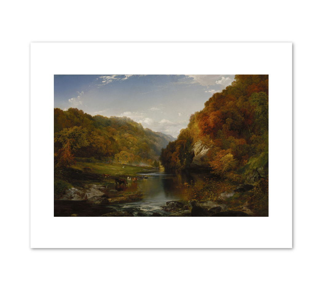 Autumn Afternoon, the Wissahickon by Thomas Moran