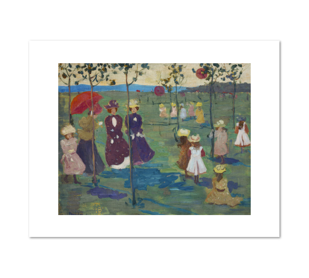 Franklin Park, Boston by Maurice Prendergast