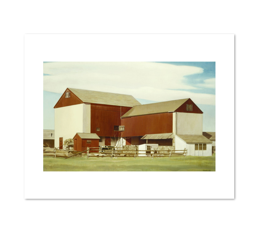 Bucks County Barn by Charles Sheeler