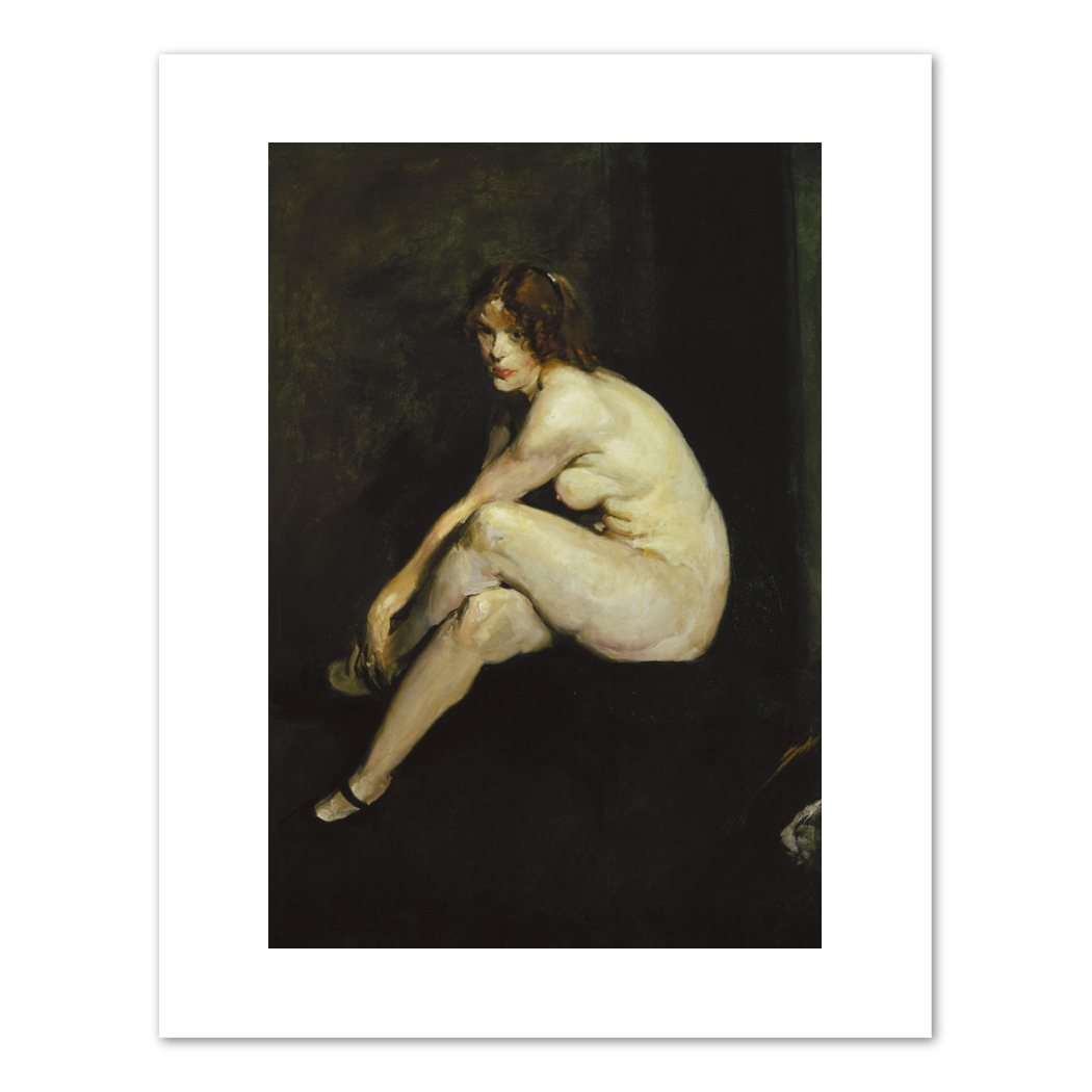 Nude Girl, Miss Leslie Hall by George Bellows