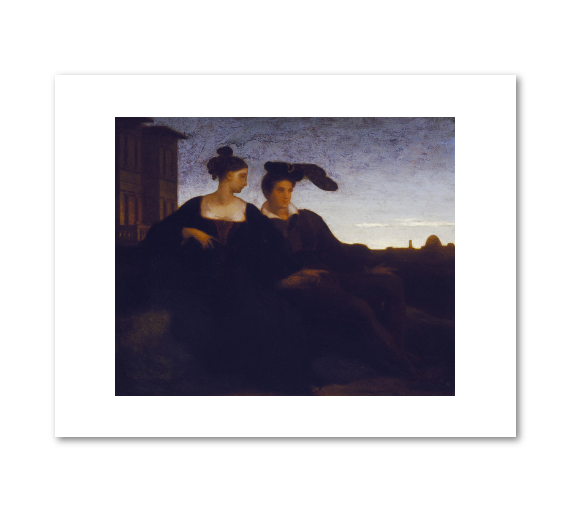 Lorenzo and Jessica by Washington Allston