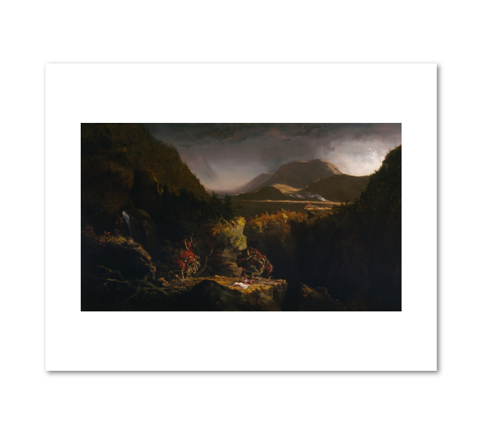 Landscape with Figures: A Scene from "The Last of the Mohicans" by Thomas Cole