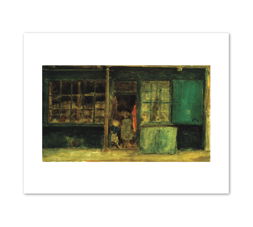 Carlyle's Sweetstuff Shop by James Abbott McNeill Whistler